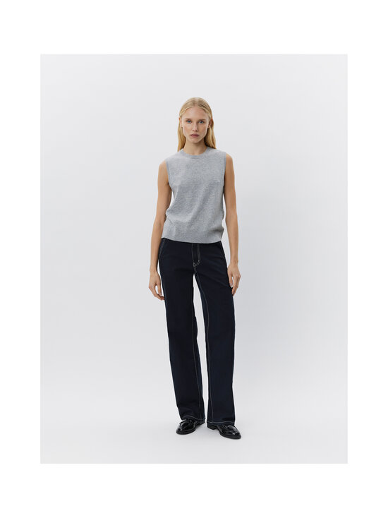 Sofie Schnoor - Karlisw-neuleliivi - 8010 GREY MELANGE | Stockmann - photo 5