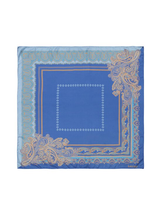 Sauso - Corallo-silkkihuivi 90 x 90 cm - OCEAN BLUE | Stockmann - photo 2