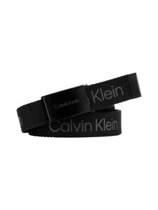 Calvin Klein Kids - Logo Canvas -vyö - BEH CK BLACK | Stockmann