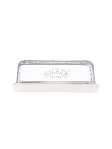 Kilner - Cheese Storage siera paplāte ar vāku - CLEAR/WHITE | Stockmann