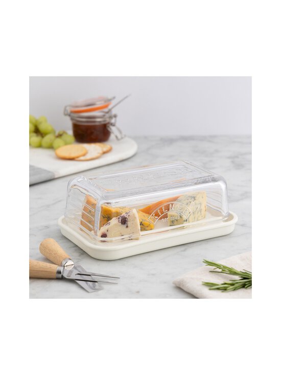 Kilner - Cheese Storage siera paplāte ar vāku - CLEAR/WHITE | Stockmann - photo 6