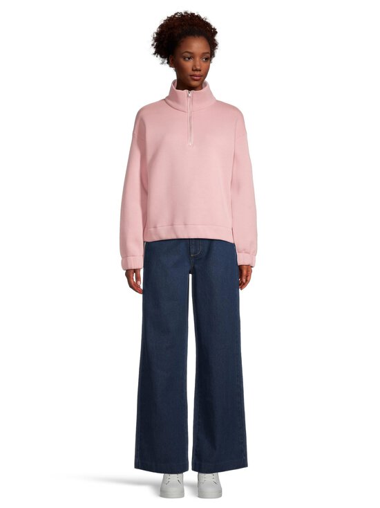NOOM - Jolie Zip Collar -collegepaita - LT.PINK | Stockmann - photo 2