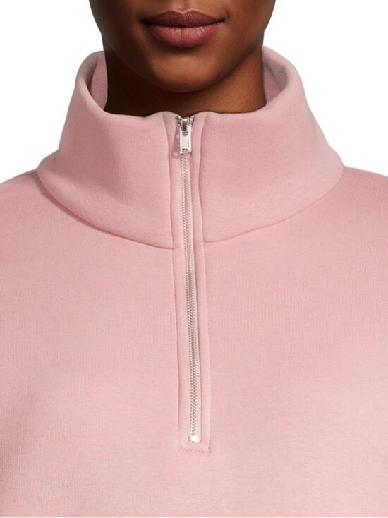 NOOM - Jolie Zip Collar -collegepaita - LT.PINK | Stockmann - photo 4