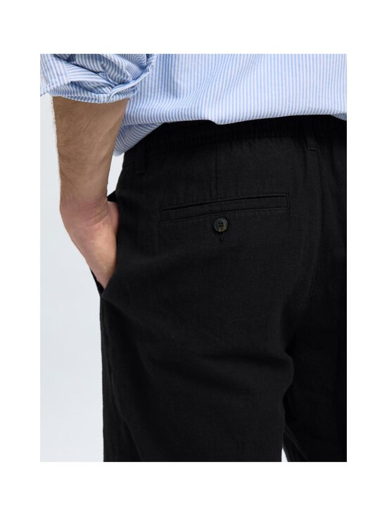 Selected - SlhRegular Leroy lina šorti - BLACK | Stockmann - photo 6