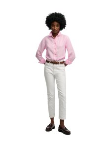 Superdry - Premium Slim -pellavapaita - J3B CITY PINK CHAMBRAY | Stockmann