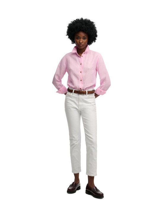 Superdry - Premium Slim -pellavapaita - J3B CITY PINK CHAMBRAY | Stockmann - photo 1