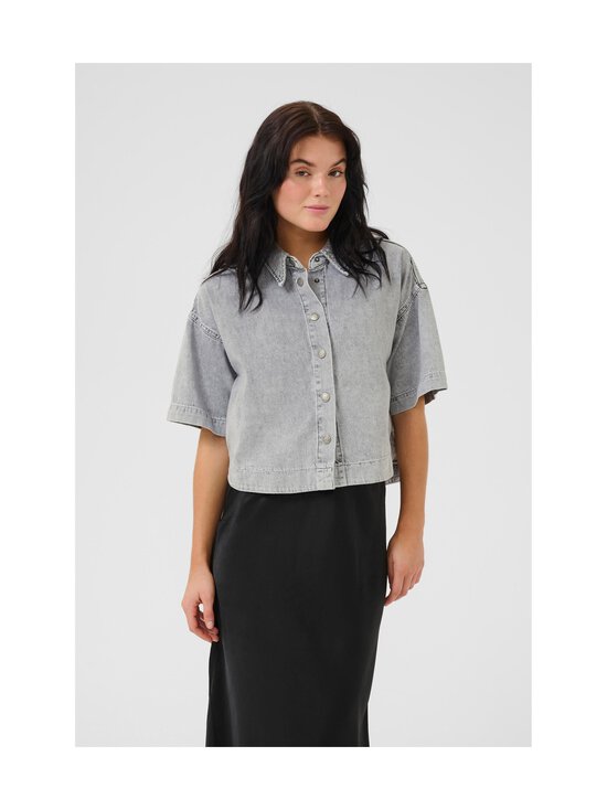 MY ESSENTIAL WARDROBE - MaloMW143 Boxy -farkkupaitapusero - 100074 LIGHT GREY WASH | Stockmann - photo 5