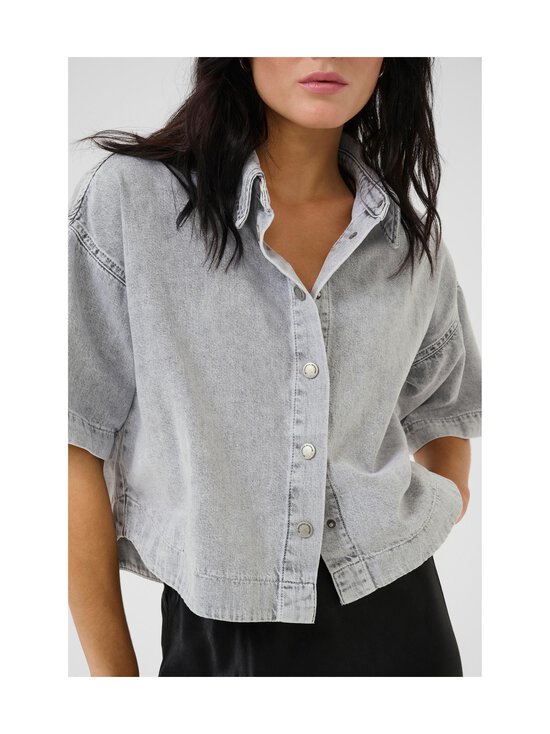 MY ESSENTIAL WARDROBE - MaloMW143 Boxy -farkkupaitapusero - 100074 LIGHT GREY WASH | Stockmann - photo 6