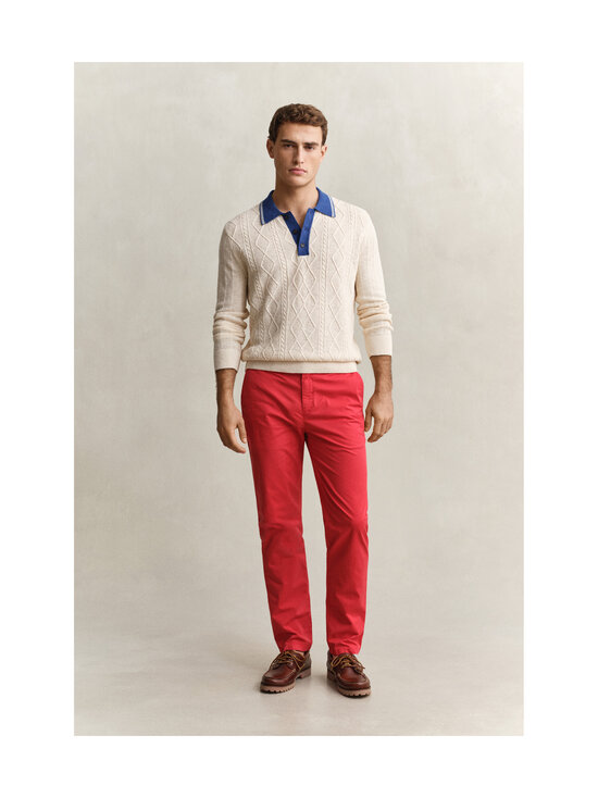 GANT - Slim Sunfaded -chinot - 641 ROSE RED | Stockmann - photo 2