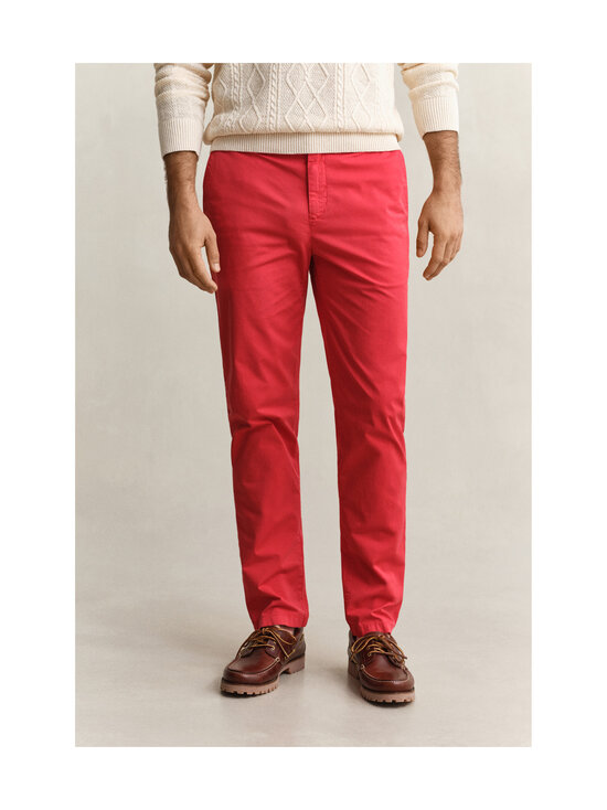 GANT - Slim Sunfaded -chinot - 641 ROSE RED | Stockmann - photo 4