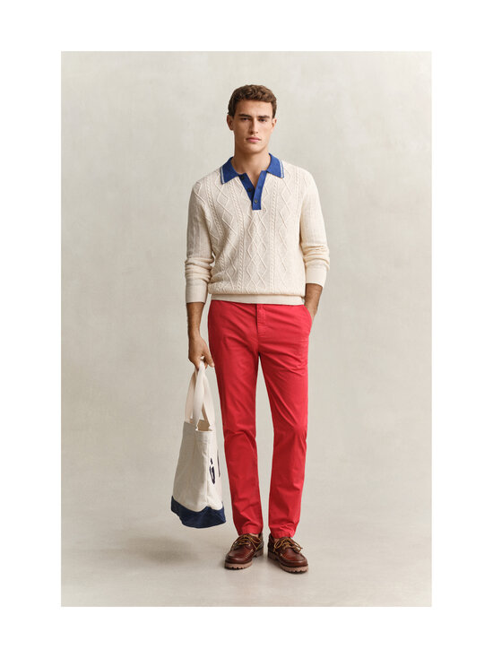 GANT - Slim Sunfaded -chinot - 641 ROSE RED | Stockmann - photo 5