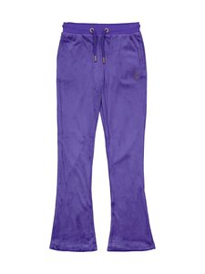JUICY COUTURE - Diamante Bootcut Jogger -samettihousut - B34 DEEP BLUE | Stockmann