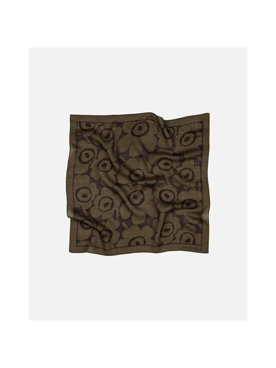 Marimekko - Kuittaus Unikko -huivi - 880 BEIGE, DARK BROWN | Stockmann - photo 2