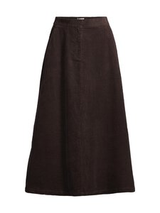 NOOM - Emilia Midi -vakosamettihame - BROWN | Stockmann
