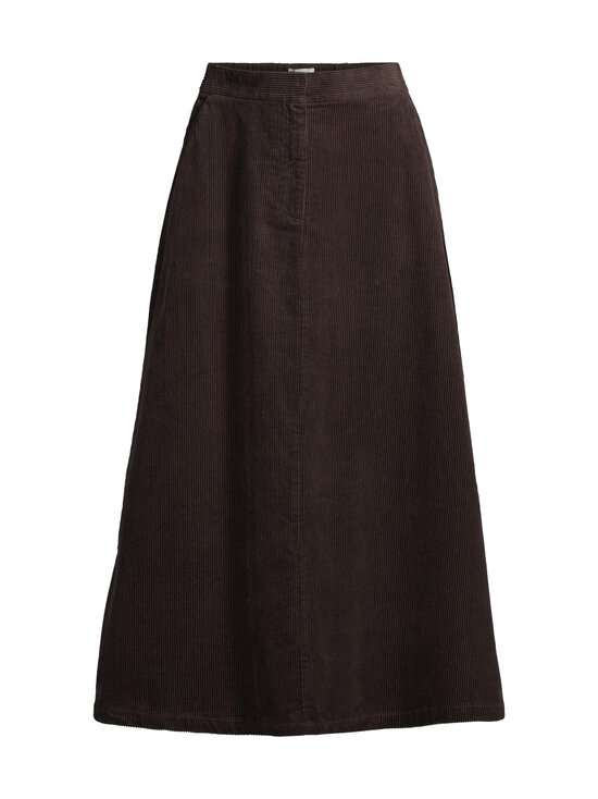 NOOM - Emilia Midi -vakosamettihame - BROWN | Stockmann - photo 1