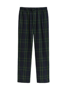 GANT - Flannel Check -pyjamahousut - 338 FOREST GREEN | Stockmann
