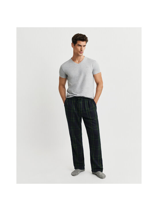 GANT - Flannel Check -pyjamahousut - 338 FOREST GREEN | Stockmann - photo 2
