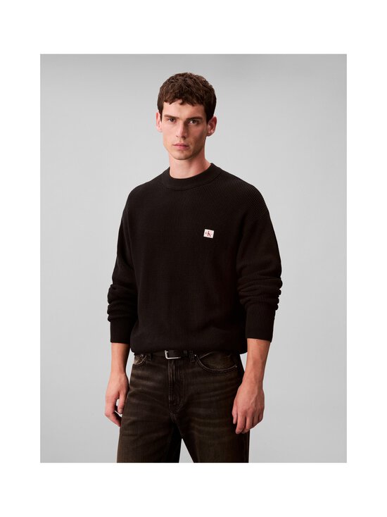 Calvin Klein Jeans - Cotton Waffle -neule - UB1 BLACK | Stockmann - photo 2