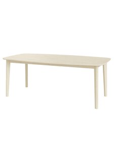 Skovby Möbelfabrik - #119- jatkettava ruokapöytä valkoöljytty massiivitammi 102 x 192/237 cm - BROWN | Stockmann