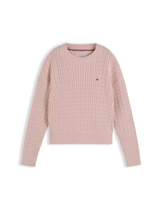 Tommy Hilfiger - Palmikkoneule - TJQ WHIMSY PINK | Stockmann