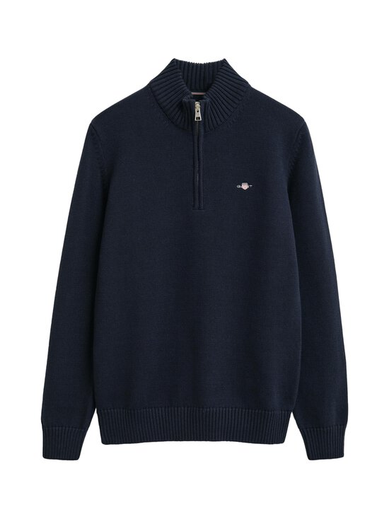 GANT - Casual Half Zip kokopitsdžemperis - 433 EVENING BLUE | Stockmann - photo 1