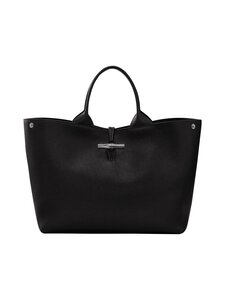 Longchamp - Le Roseau ādas soma - 001 BLACK | Stockmann