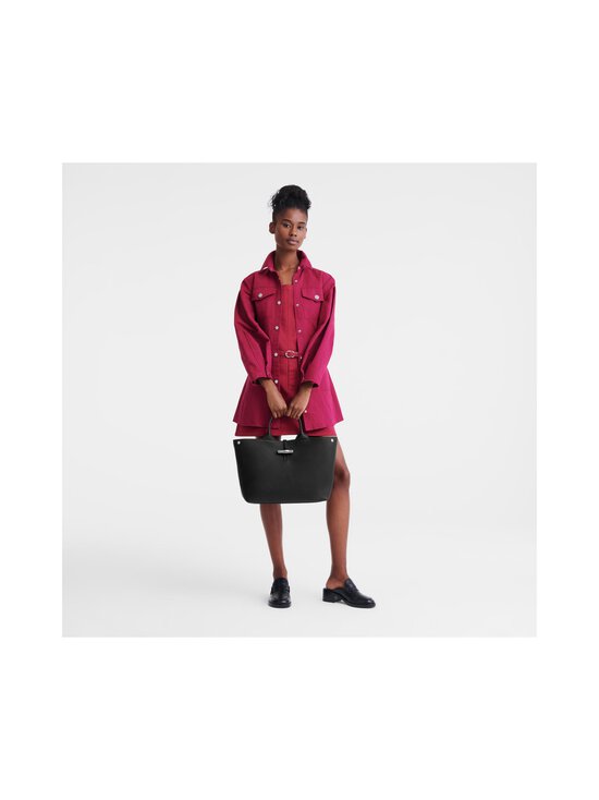 Longchamp - Le Roseau ādas soma - 001 BLACK | Stockmann - photo 5
