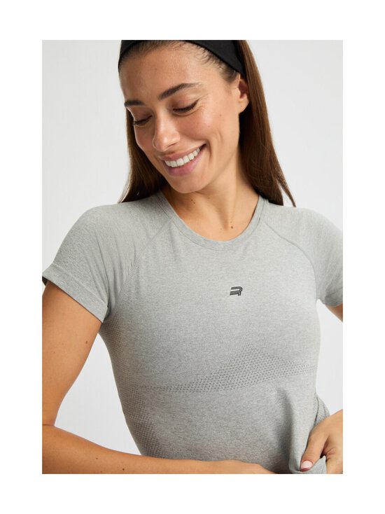 Röhnisch - Seamless Flex t-paita - 0006 GREY MELANGE | Stockmann - photo 5