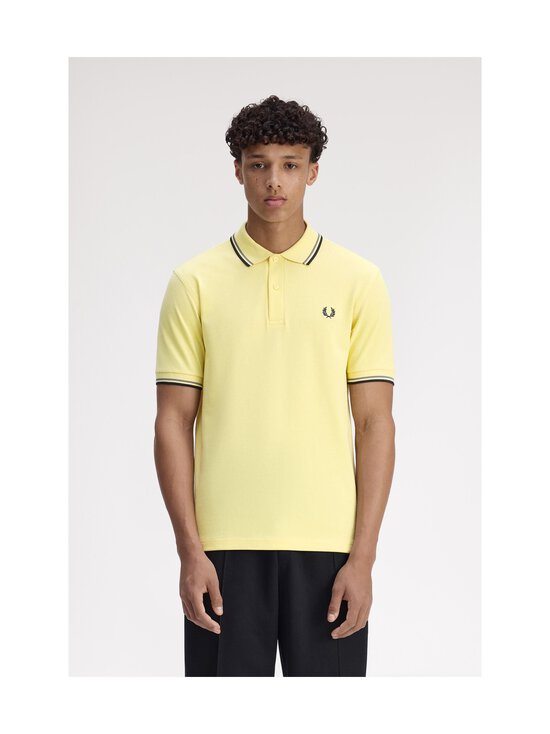 Fred Perry - Slim Fit polosärk - 54A CHAMPION&APOS;S GOLD / STOCKPORT BLUE / NAVY | Stockmann - photo 3