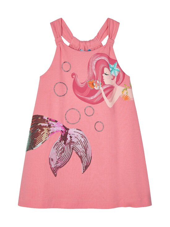 Graphic apliques mermaid -mekko
