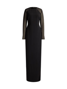 Lauren Ralph Lauren - Woven Gown -mekko - 001 BLACK | Stockmann