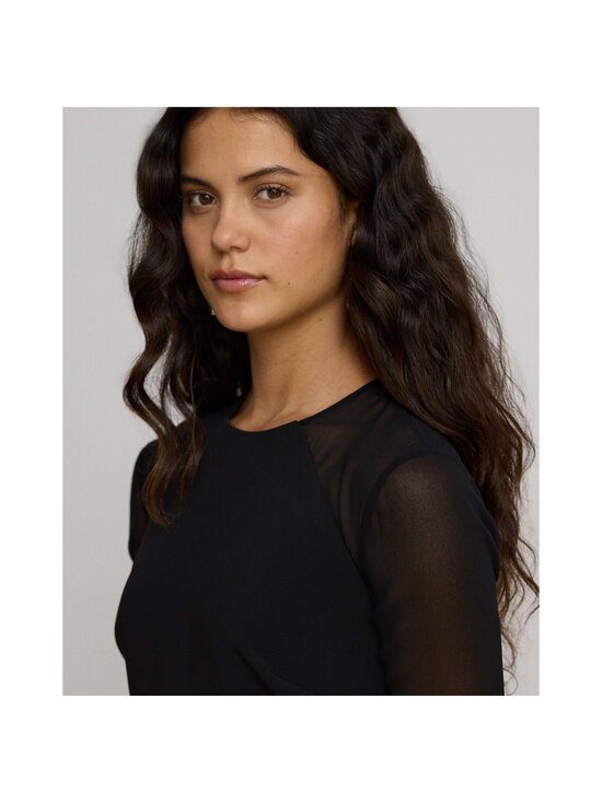 Lauren Ralph Lauren - Woven Gown -mekko - 001 BLACK | Stockmann - photo 4