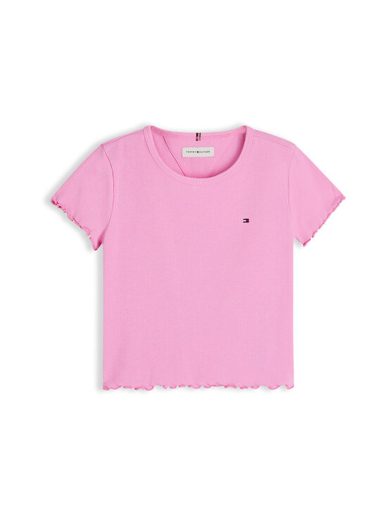 Tommy Hilfiger - Essential Rib T-krekls - TOU PINK DAISY | Stockmann - photo 1