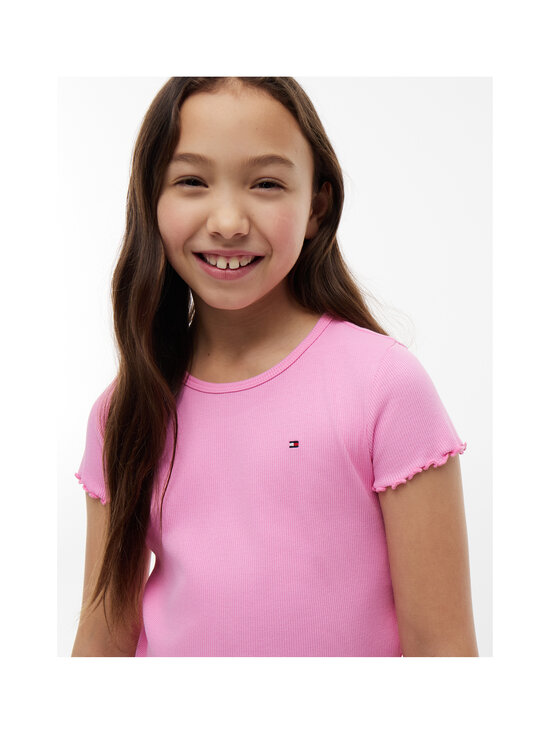 Tommy Hilfiger - Essential Rib T-krekls - TOU PINK DAISY | Stockmann - photo 5