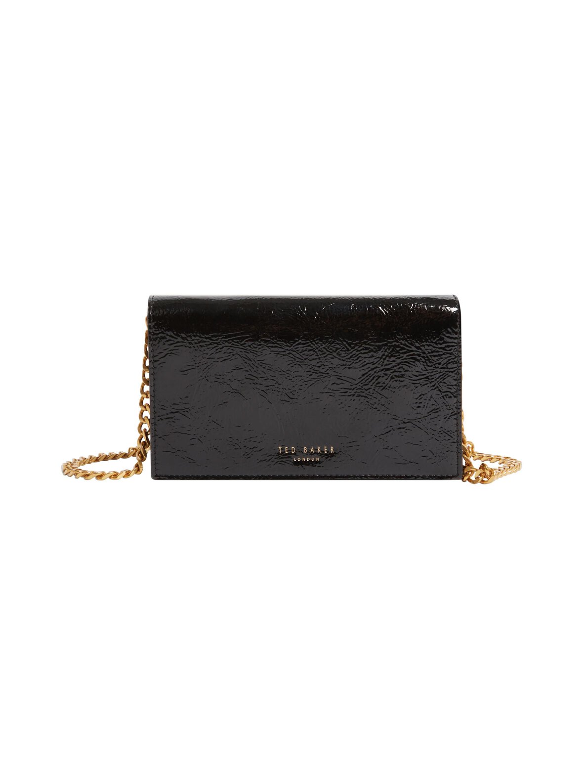 Mahiraa Crossbody Flapover - kiiltäväpintainen tekonahkalaukku