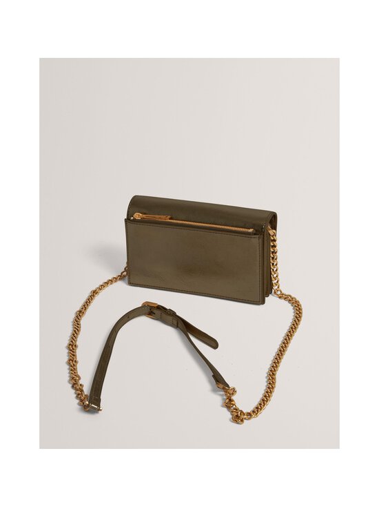 Ted Baker London - Mahiraa Crossbody Flapover - kiiltäväpintainen tekonahkalaukku - BLACK | Stockmann - photo 2