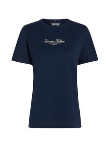 Tommy Hilfiger - Script-paita - C1G DARK NIGHT NAVY | Stockmann