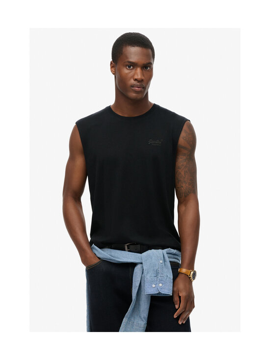 Superdry - Essential Logo -toppi - 02A BLACK | Stockmann - photo 3