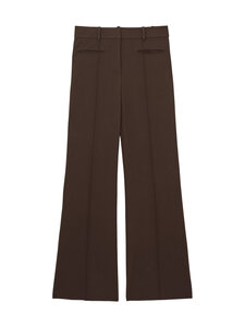 Reiss - Claude Flare Leg -housut - 22 CHOCOLATE BROWN | Stockmann