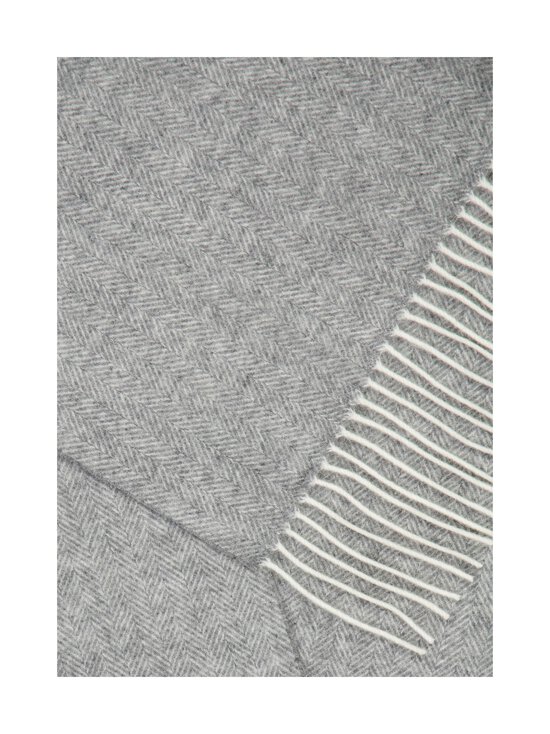 Stockholm Kravatt - Herringbone Wool -kaulaliina 30 x 200 cm - 5 LT.GREY | Stockmann - photo 2