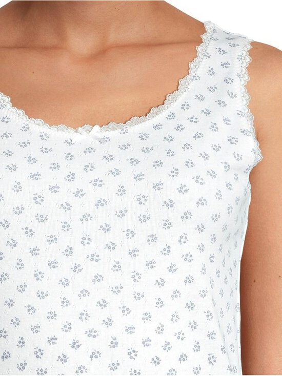 A+more - Topp Pointelle Faith - OFFWHITE/BLUE FLOWERPRINT - photo 4 A+more - Topp Pointelle Faith - OFFWHITE/BLUE FLOWERPRINT | Stockmann - photo 4