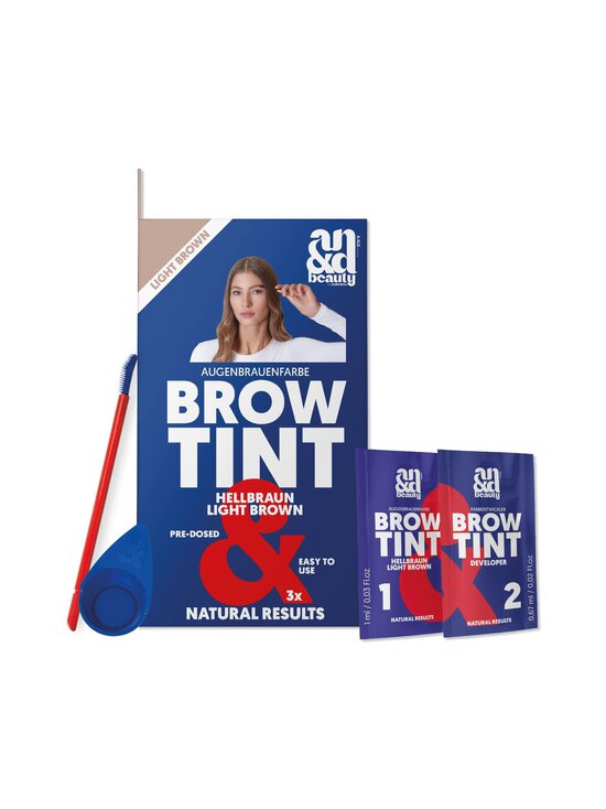 A.N.D. Beauty - Brow Tint -kulmaväri - LIGHT BROWN | Stockmann - photo 1