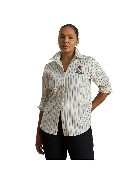 Lauren Ralph Lauren - Woven Sport -paita - CREAM/BLACK | Stockmann - photo 2