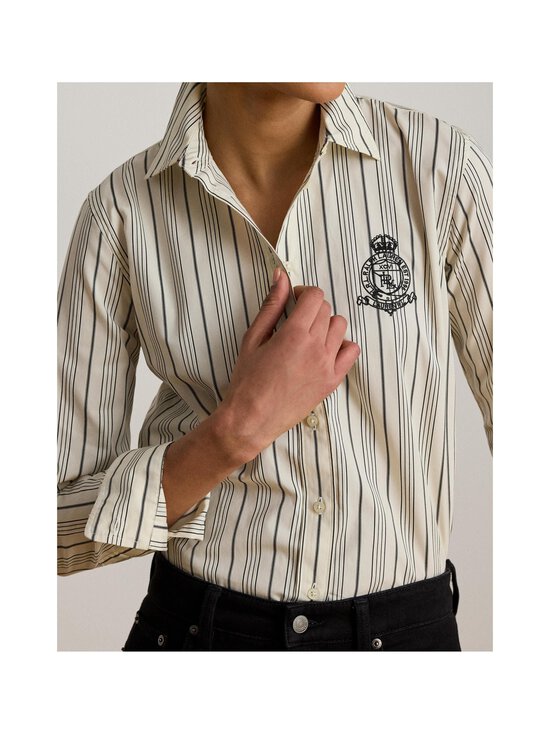 Lauren Ralph Lauren - Woven Sport -paita - CREAM/BLACK | Stockmann - photo 4