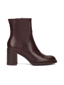 Wonders - Block Heel Zipper -nahkanilkkurit - ALICE TESTA | Stockmann