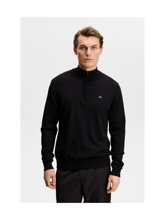 J.Lindeberg - Kiyan Quarter Zip -neule - 9999 BLACK | Stockmann - photo 2