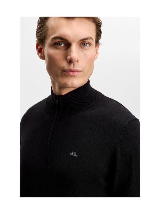 J.Lindeberg - Kiyan Quarter Zip -neule - 9999 BLACK | Stockmann - photo 5