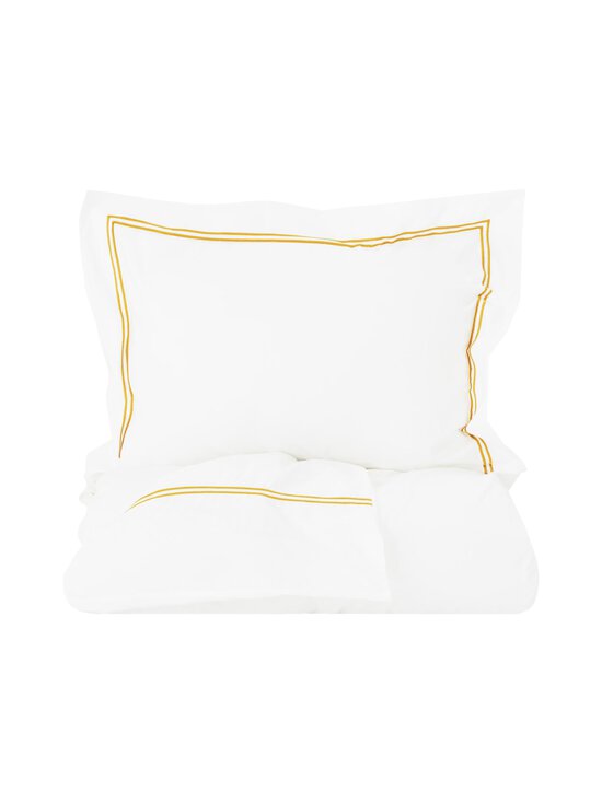 Villa Stockmann - Avenue-perkaalityynyliina - WHITE/ANTIQUE GOLD - photo 3 Villa Stockmann - Avenue-perkaalityynyliina - WHITE/ANTIQUE GOLD | Stockmann - photo 3