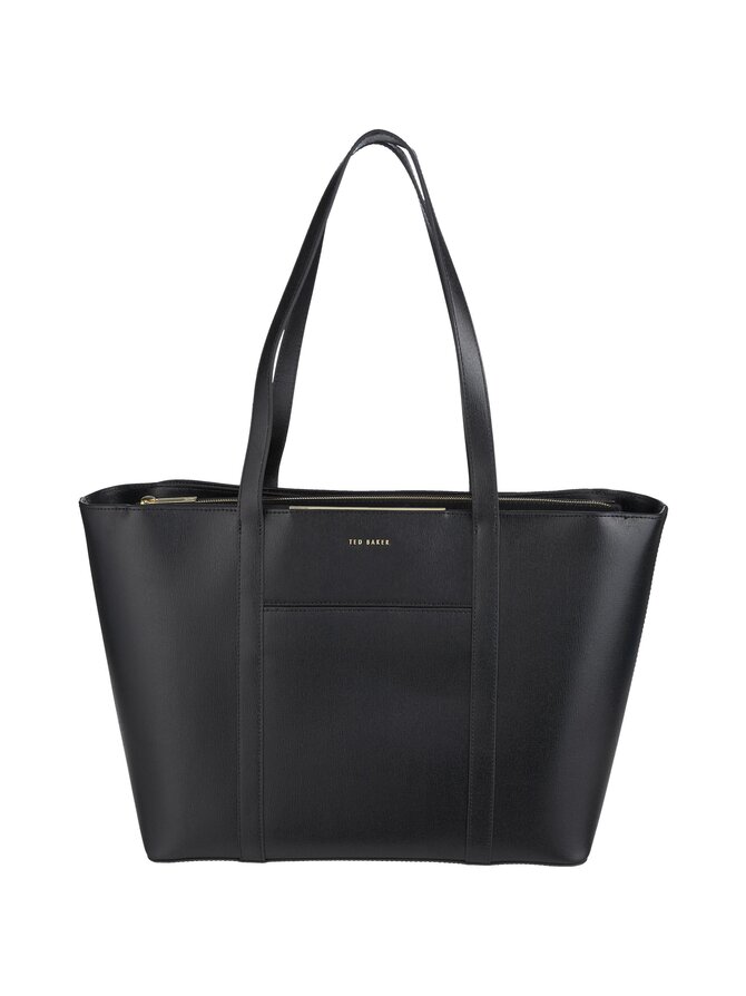 Leather shoulder bag