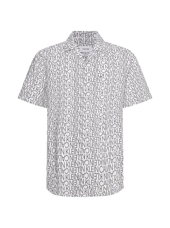CUBAN COLLAR LOGO PRINT -paita